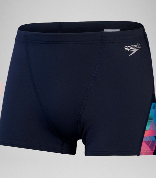 Плавки-шорты Speedo Club Training Allover Digital V-Cut Aquashort
